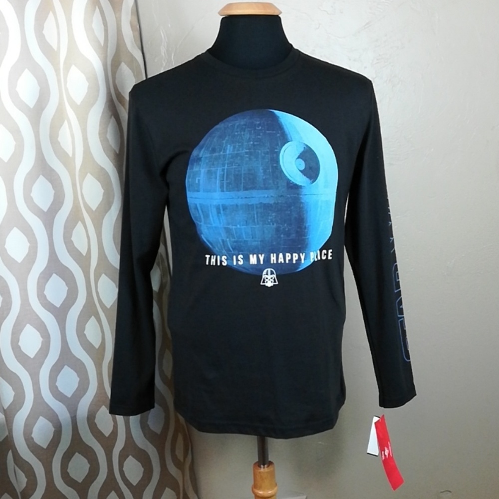 Star wars long sleeve tee mens small